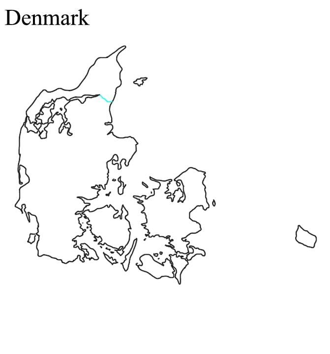 tupu ramani ya denmark
