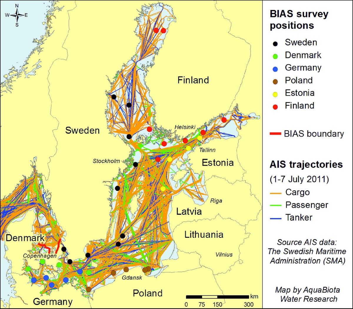 Ramani ya denmark survey na mapping