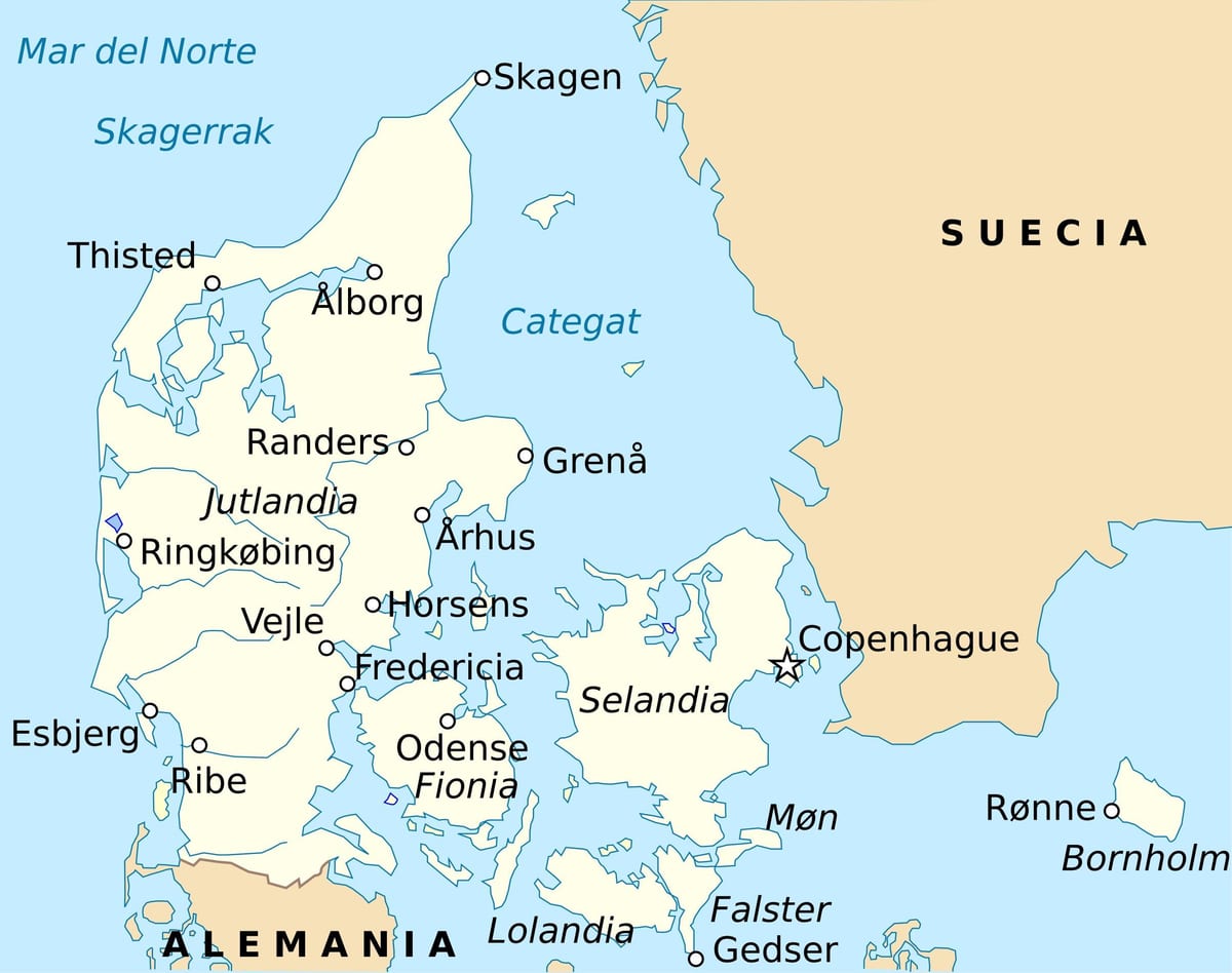 Ramani ya fredericia denmark