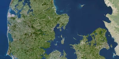 Ramani ya denmark satellite 