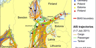 Ramani ya denmark survey na mapping